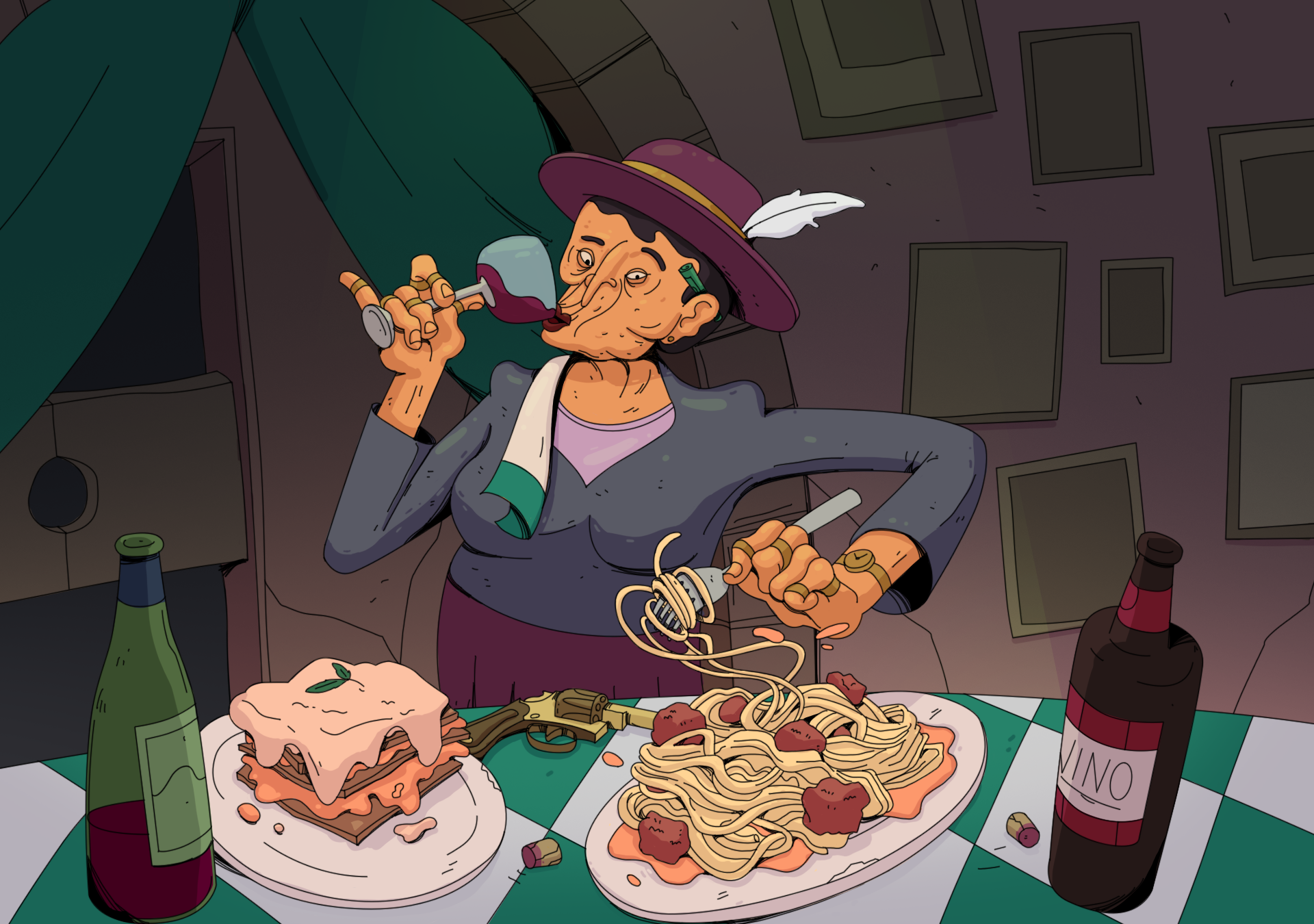 Personagem Nonna